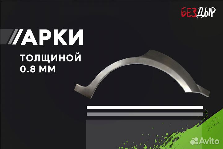 Кузовная арка Hyundai Starex H100 правая