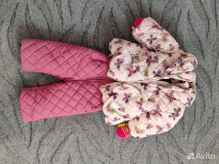 Зимний костюм для девочки