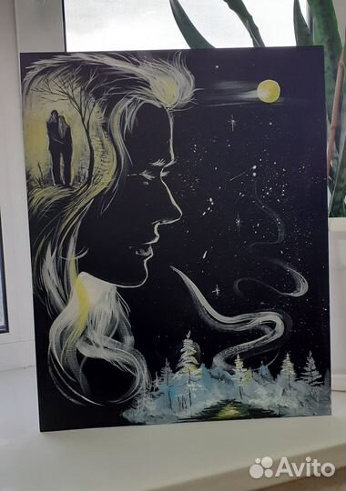 Картина маслом на холсте