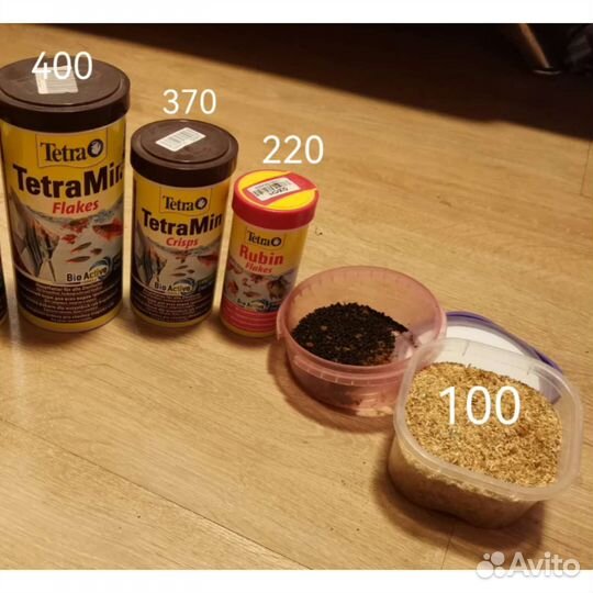 Фильтры, грунт, корма