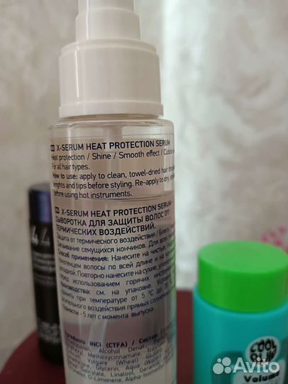 Термозащита и пудра для волос