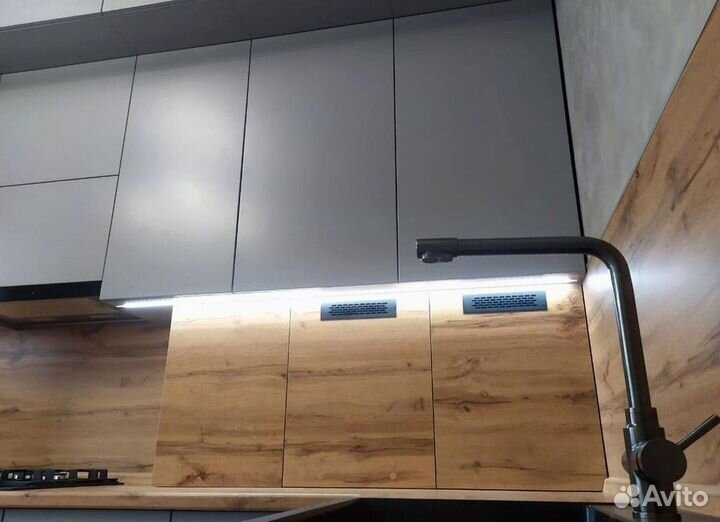 Современная кухня на заказ мдф фасады