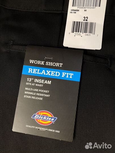 Новые шорты Dickies Relaxed Fit 13 Inch оригинал