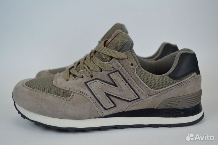 Кроссовки мужские new balance 574 замша