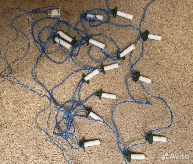 Гирлянда свечи СССР