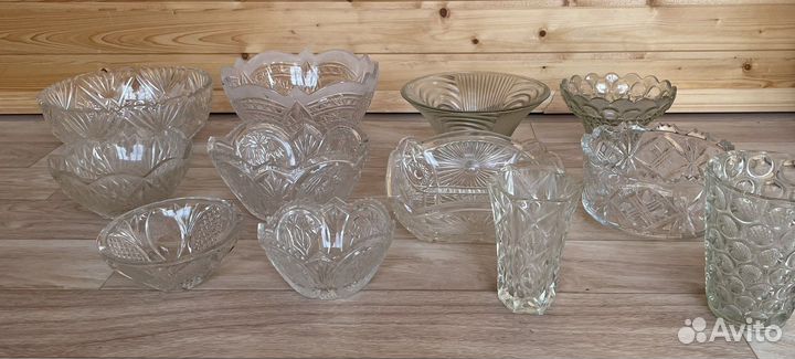Стекло. Хрусталь. ссср.Рюмки. Бокалы
