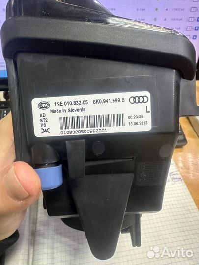 Фара противотуманная audi A4 11-15 Левая