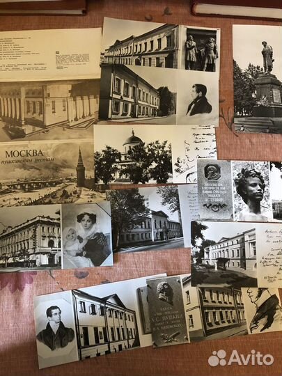 Набор открыток. Русские писатели