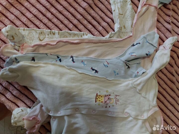 Детские вещи пакетом для девочки с рождения