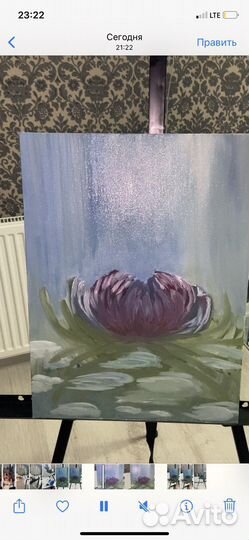 Картина маслом на холсте