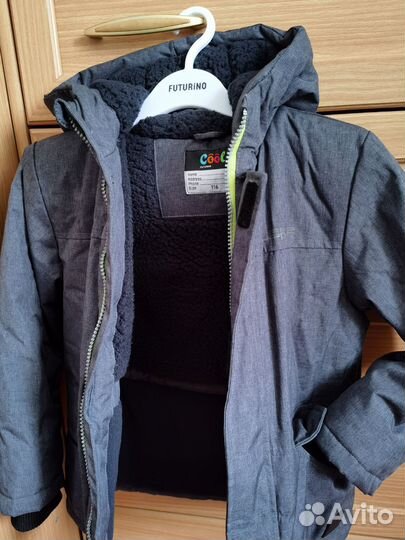 Куртка зимняя на мальчика 116