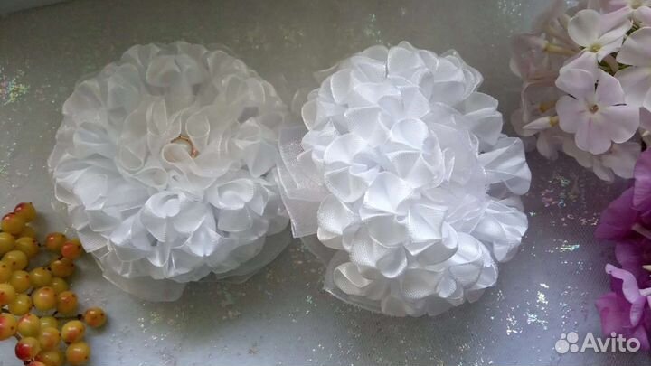 Резинки для волос ручной работы