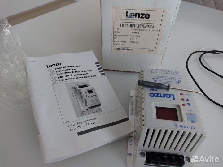Преобразователь частоты Lenzer 0.25 KW