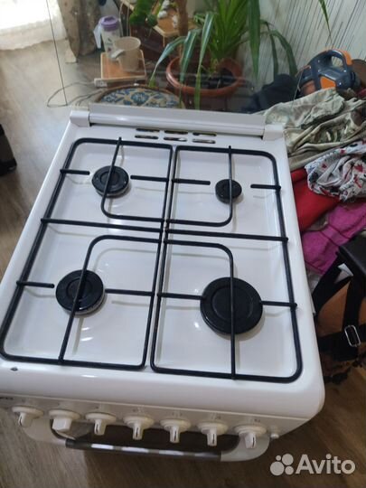 Газовая плита с электрической духовкой
