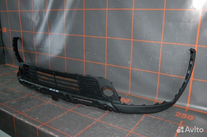 Спойлер бампера переднего - Kia Rio 4 X-Line