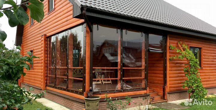 Прозрачные пвх окна