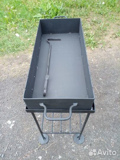 Мангал сьемный на каркасе 6мм