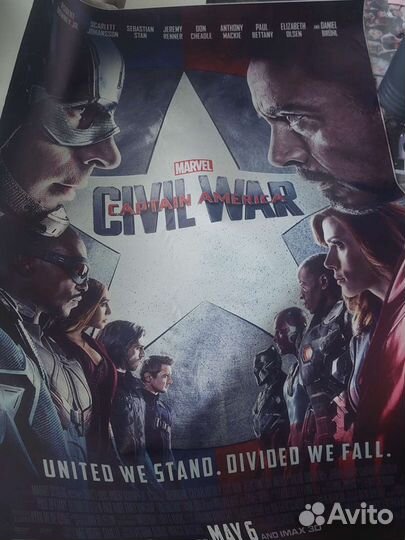 Плакат марвел