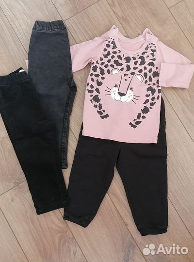 Вещи пакетом на девочку 80-86