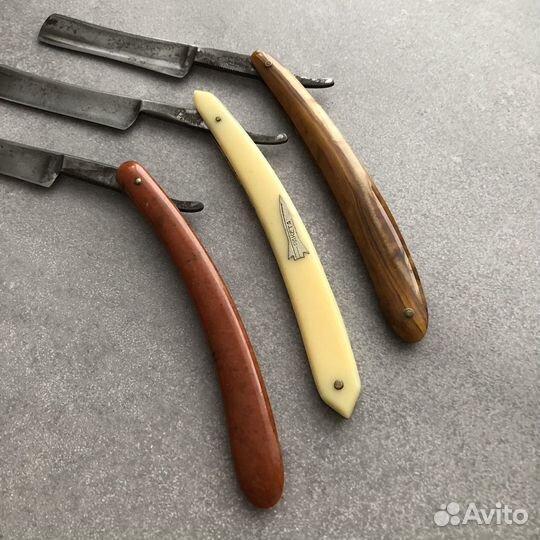 Опасные бритвы Ока Стиз Кама Ракета. Лот 4шт