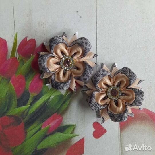 Резинка для малышек (бантики)