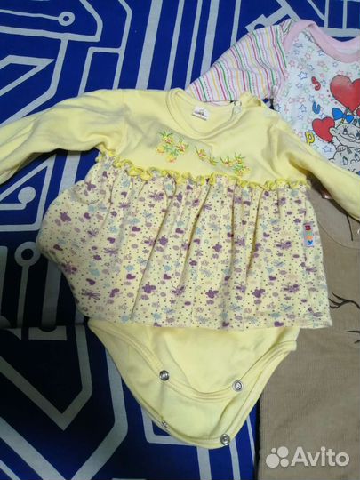 Вещи пакетом на девочку 62 68