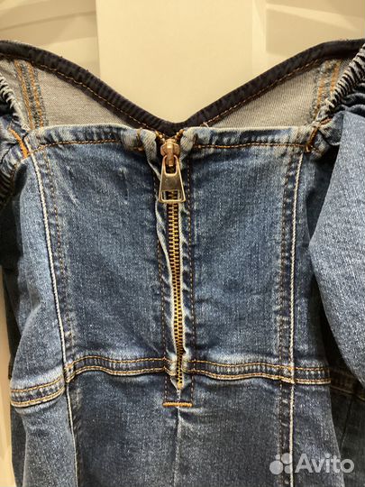 Джинсовое платье river island