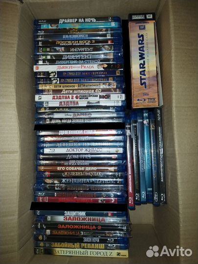 Blu-ray коллекция. Лицензия. Литьё от А до Л