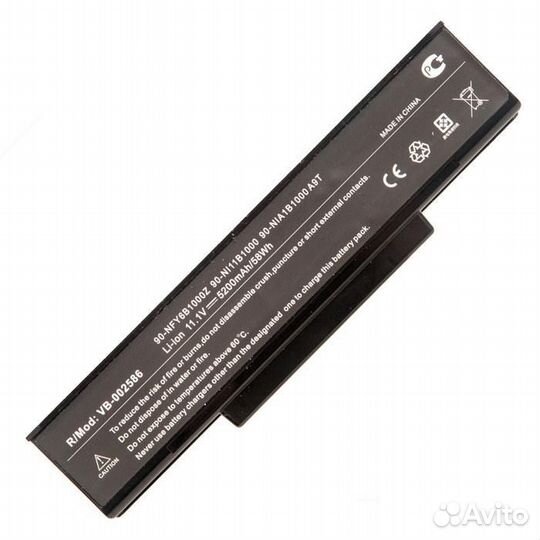 Аккумулятор для ноутбука Asus A9, F2, F3, Z53, M51