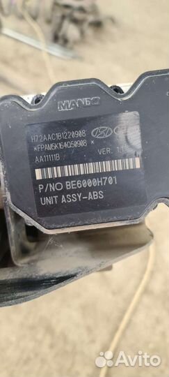 Блок абс abs киа рио 3 kia rio 3 hyundai solaris