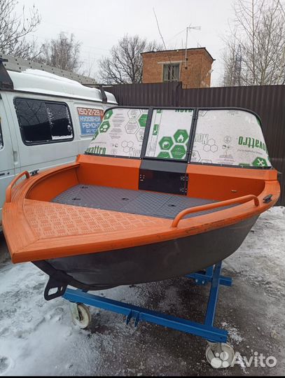 Алюминиевая моторная лодкаAluton 430Fish