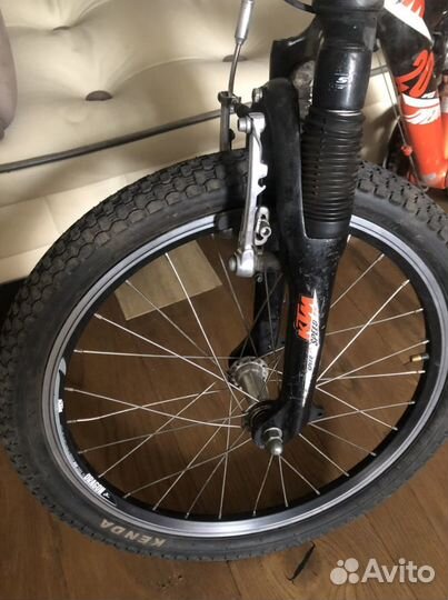 Велосипед ktm двухподвес подростковый детский