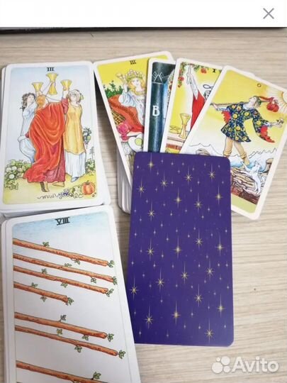 Карты таро райдера уэйта, дверей 78, обучающее