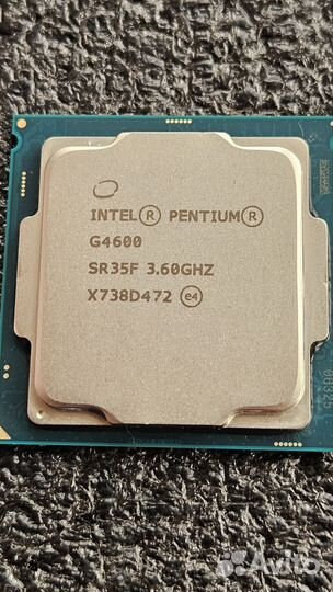 Процессор CPU Intel Pentium G4600 LGA1151