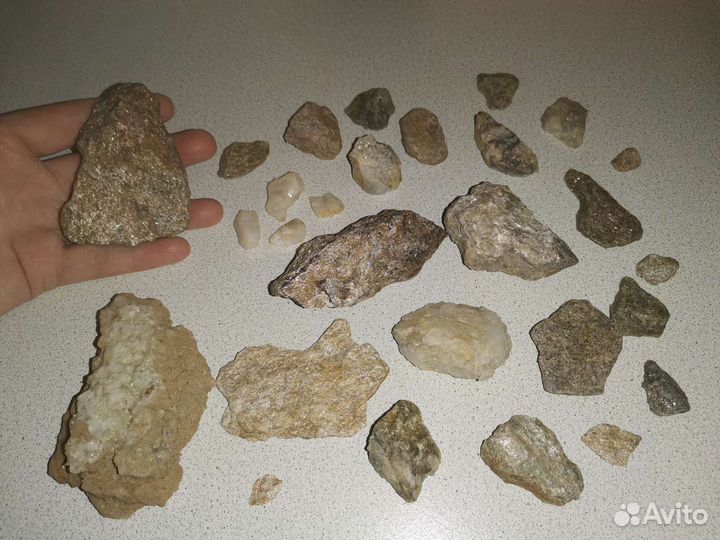 Камни и минералы / горные породы для декора и пр