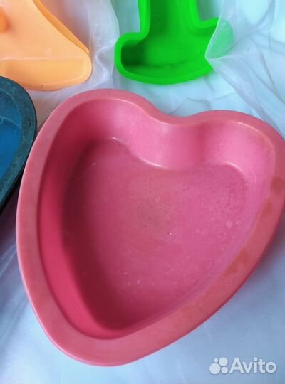 Набор силиконовых форм для выпечки