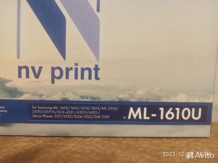 Картридж принтер Samsung ML-1610/1615, Xerox Faser