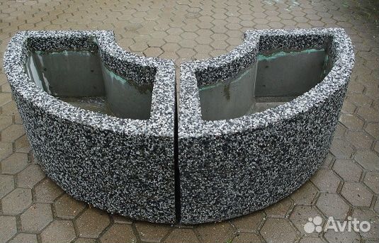 Вазон из бетона