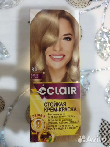 Краска для волос светло русый тон