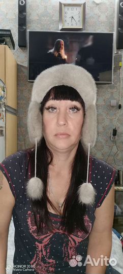 Шапка норковая женская бу