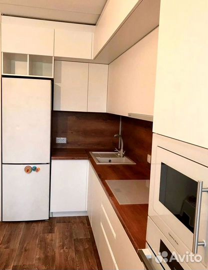 Угловая кухня с мдф фасадами