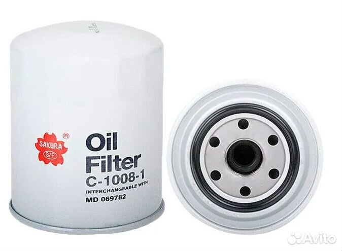 Фильтр масляный C10081 Mitsubishi Colt/Galant 1.8D