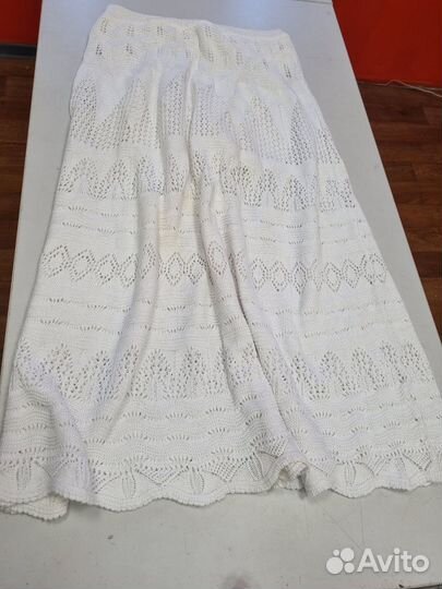 Вязаная юбка, СССР. Есть лёгкие жёлтые пятна