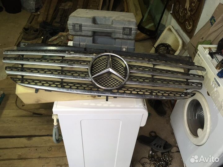 W639 мерседес, решетка радиатора