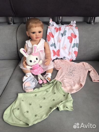 Кукла реборн полностью силиконовая