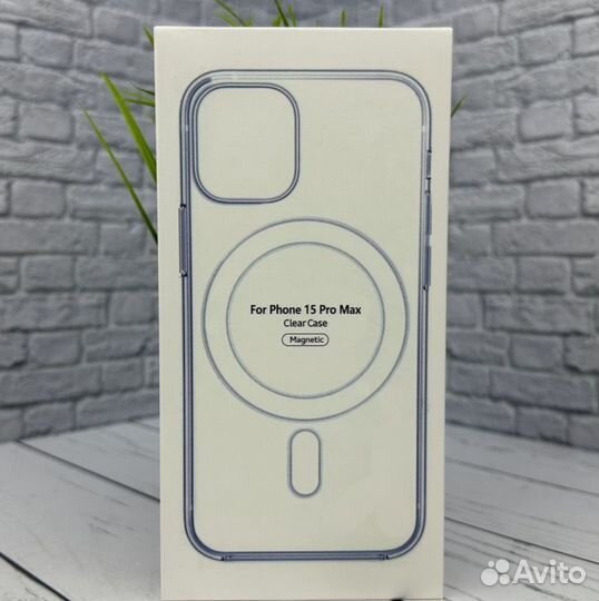 Прозрачный чехол MagSafe для iPhone