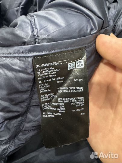 Uniqlo жилет ultra light down cos arket пух