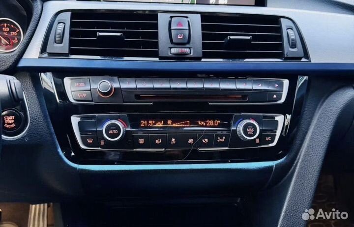 Рамка климата bmw f30 с подсветкой