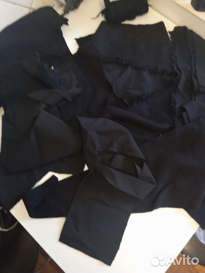 Остатки ткани после раскроя