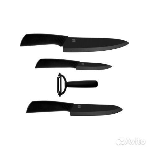 Набор ножей Xiaomi huohou Nano Ceramic Knife Set